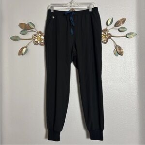 Figs Technical Collection Womens Black Jogger Scrub Pants Women Size Small